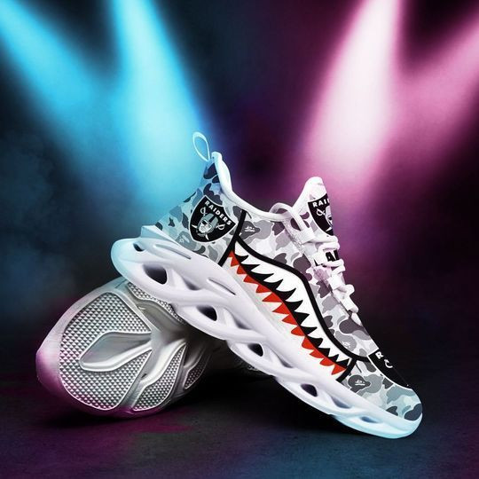 Las Vegas Raiders NFL Max Soul Shoes Sneakers For Men And Women