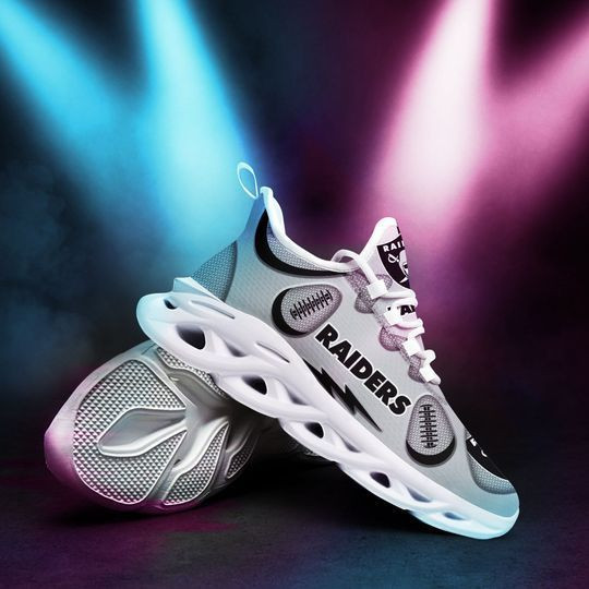 Las Vegas Raiders NFL Max Soul Shoes Sneakers For Men And Women