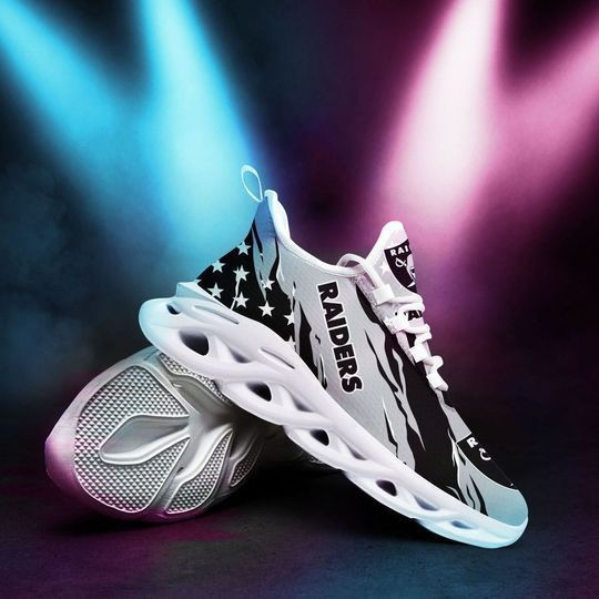 Las Vegas Raiders NFL Max Soul Shoes Sneakers For Men And Women