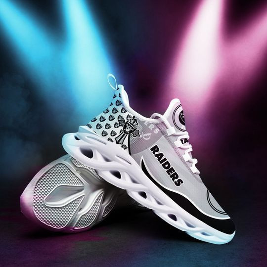 Las Vegas Raiders NFL Max Soul Shoes Sneakers For Men And Women