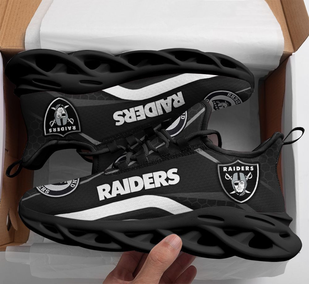 Las Vegas Raiders NFL Max Soul Shoes Sneakers For Men And Women