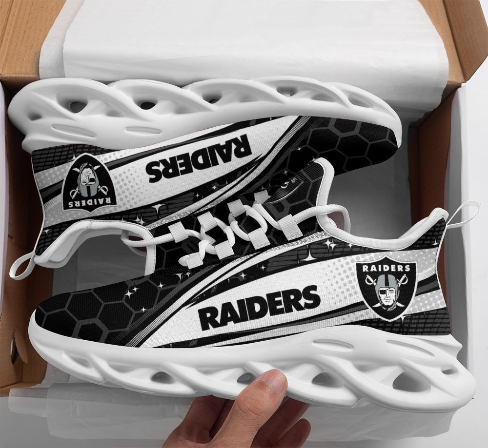 Las Vegas Raiders NFL Max Soul Shoes Sneakers For Men And Women