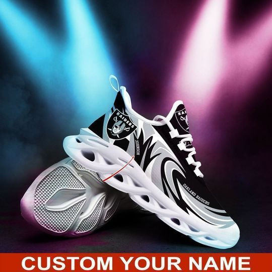 Las Vegas Raiders NFL Max Soul Shoes Sneakers For Men And Women