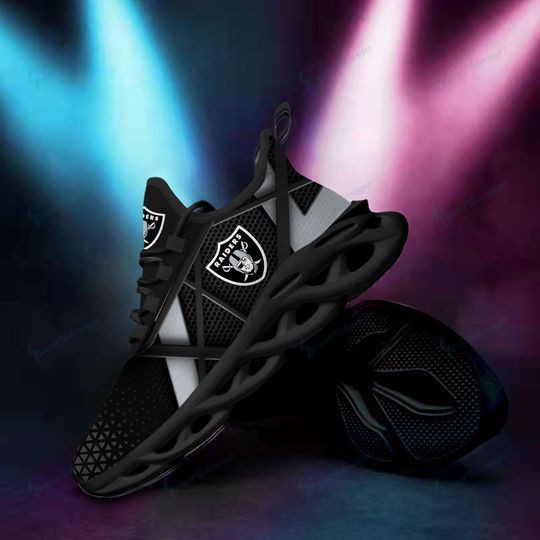 Las Vegas Raiders NFL Max Soul Shoes Sneakers For Men And Women