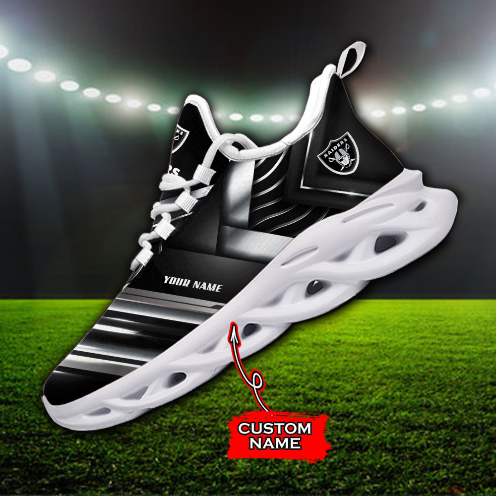 Las Vegas Raiders NFL Max Soul Shoes Sneakers For Men And Women