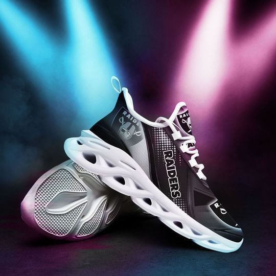 Las Vegas Raiders NFL Max Soul Shoes Sneakers For Men And Women