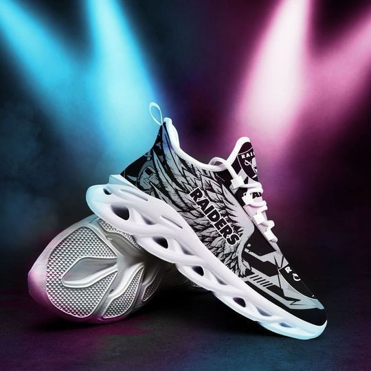 Las Vegas Raiders NFL Max Soul Shoes Sneakers For Men And Women