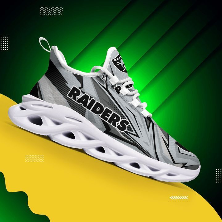 Las Vegas Raiders NFL Max Soul Shoes Sneakers For Men And Women