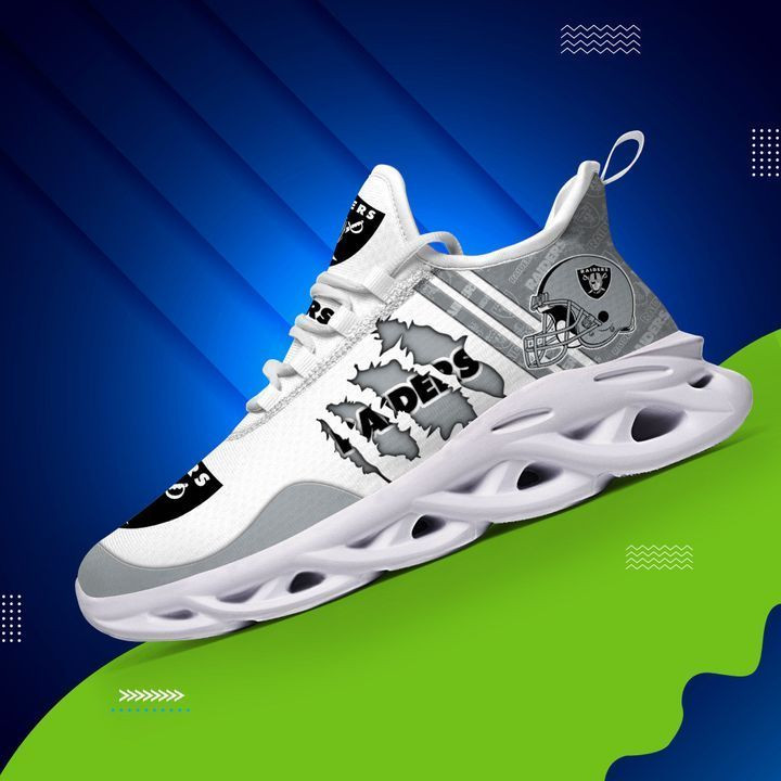Las Vegas Raiders NFL Max Soul Shoes Sneakers For Men And Women