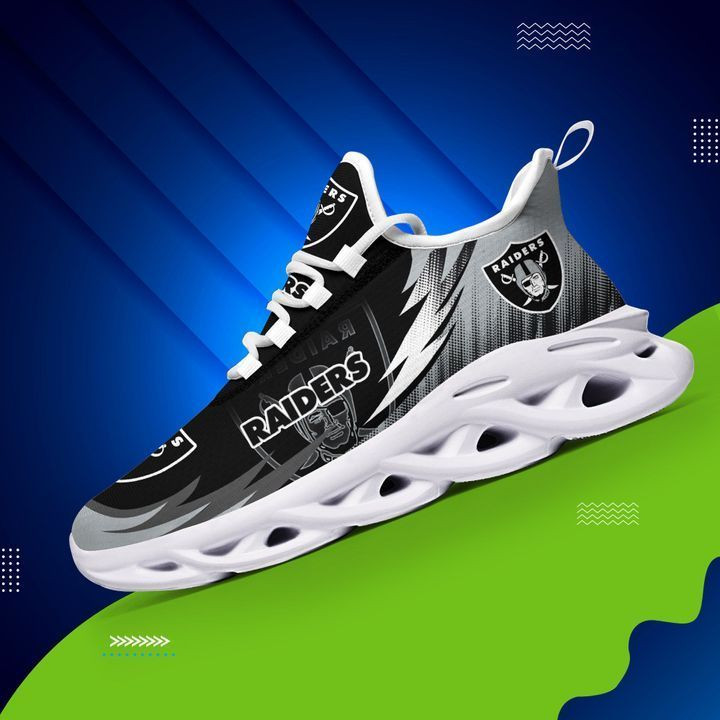 Las Vegas Raiders NFL Max Soul Shoes Sneakers For Men And Women