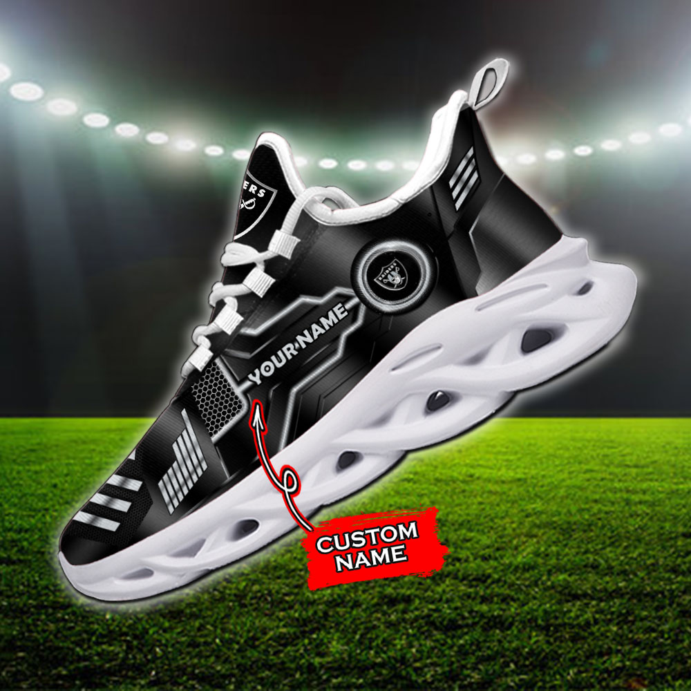 Las Vegas Raiders NFL Max Soul Shoes Sneakers For Men And Women