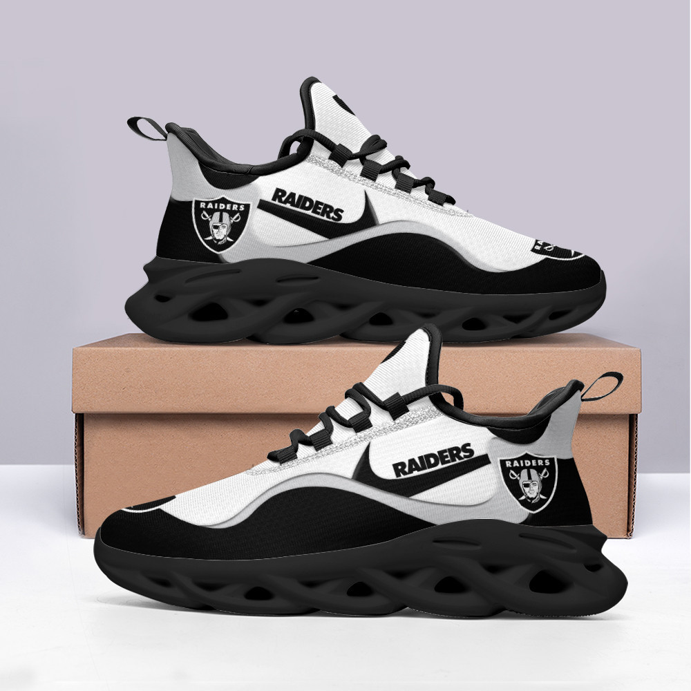 Las Vegas Raiders NFL Max Soul Shoes Sneakers For Men And Women