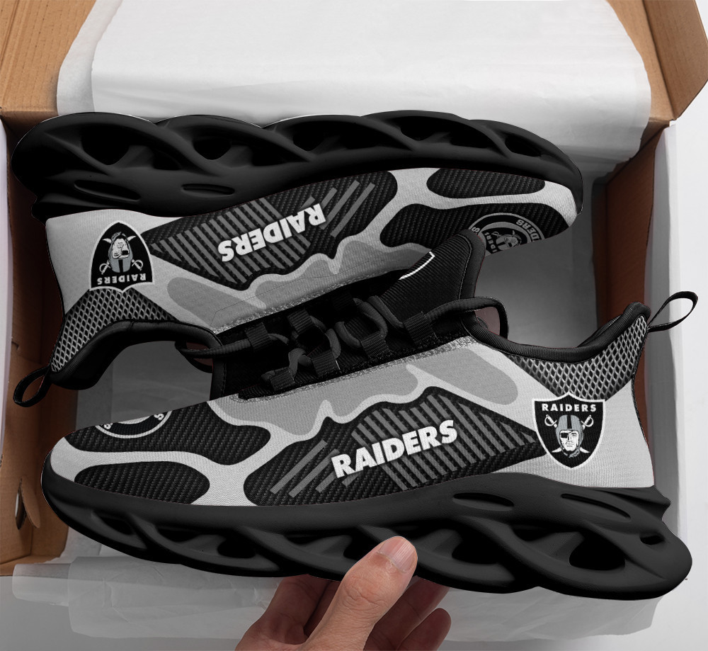 Las Vegas Raiders NFL Max Soul Shoes Sneakers For Men And Women