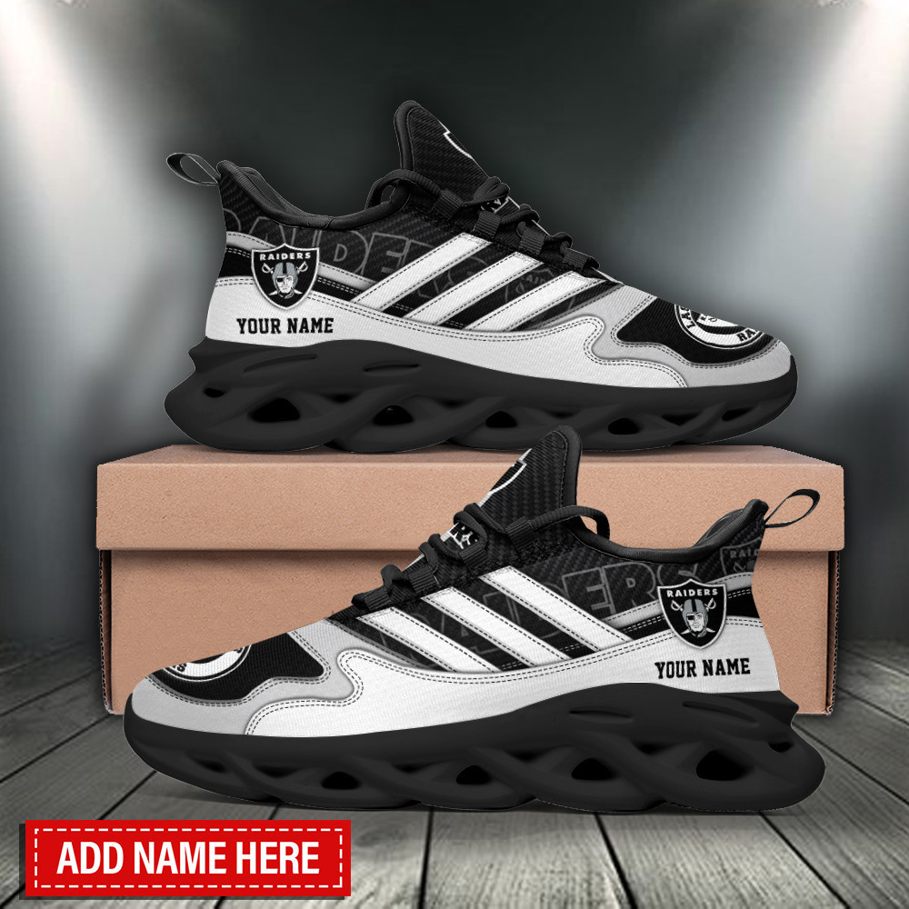 Las Vegas Raiders NFL Max Soul Shoes Sneakers For Men And Women