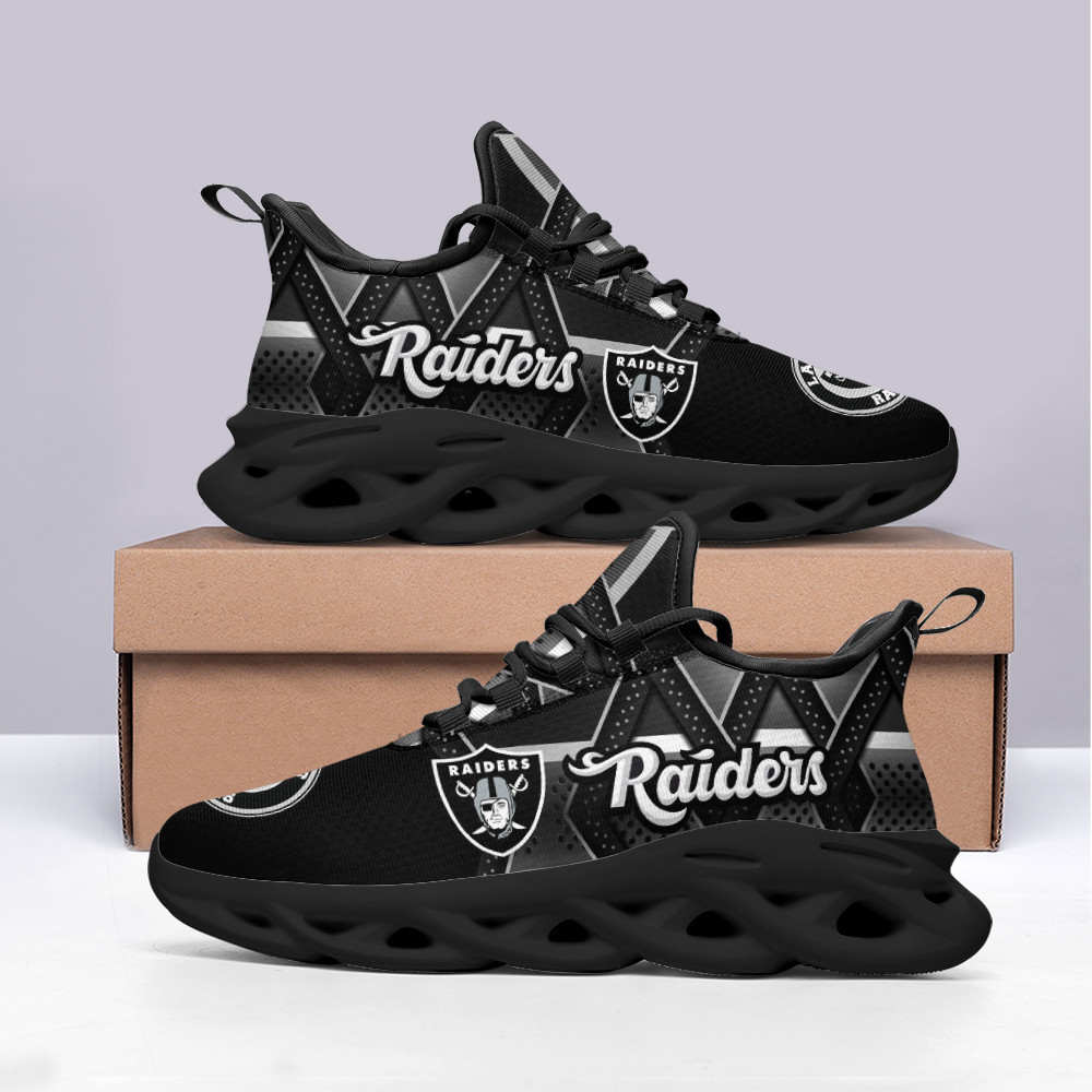 Las Vegas Raiders NFL Max Soul Shoes Sneakers For Men And Women
