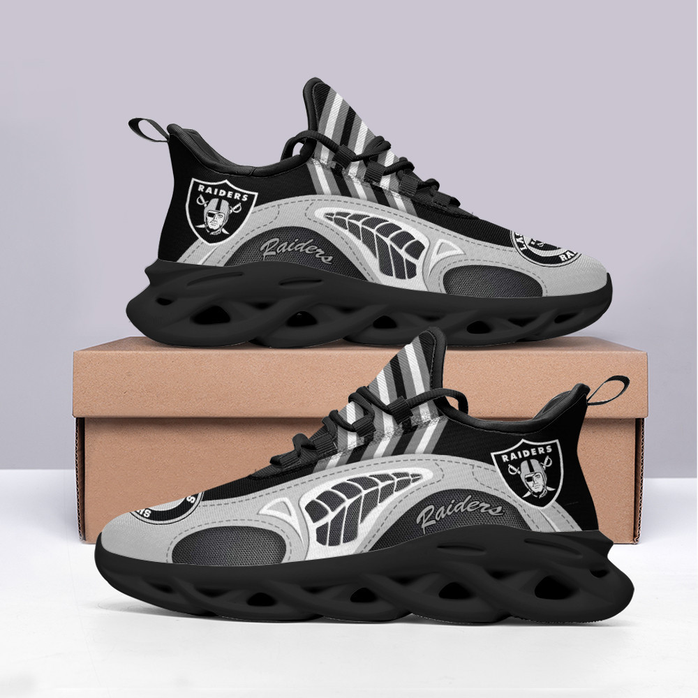 Las Vegas Raiders NFL Max Soul Shoes Sneakers For Men And Women