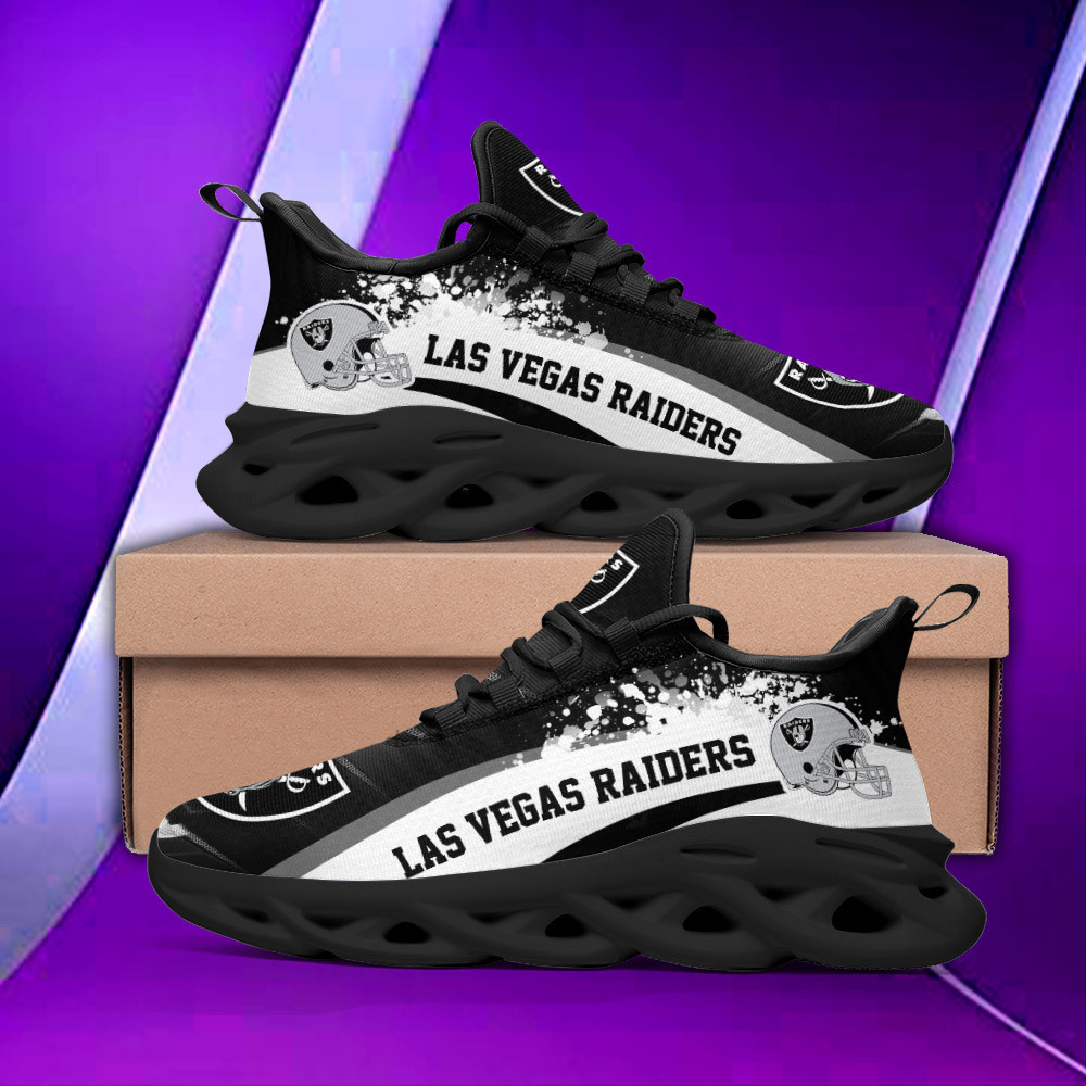 Las Vegas Raiders NFL Max Soul Shoes Sneakers For Men And Women