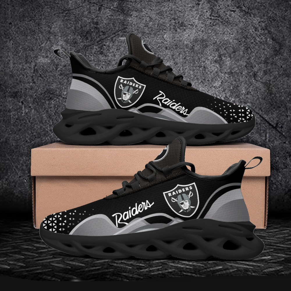 Las Vegas Raiders NFL Max Soul Shoes Sneakers For Men And Women