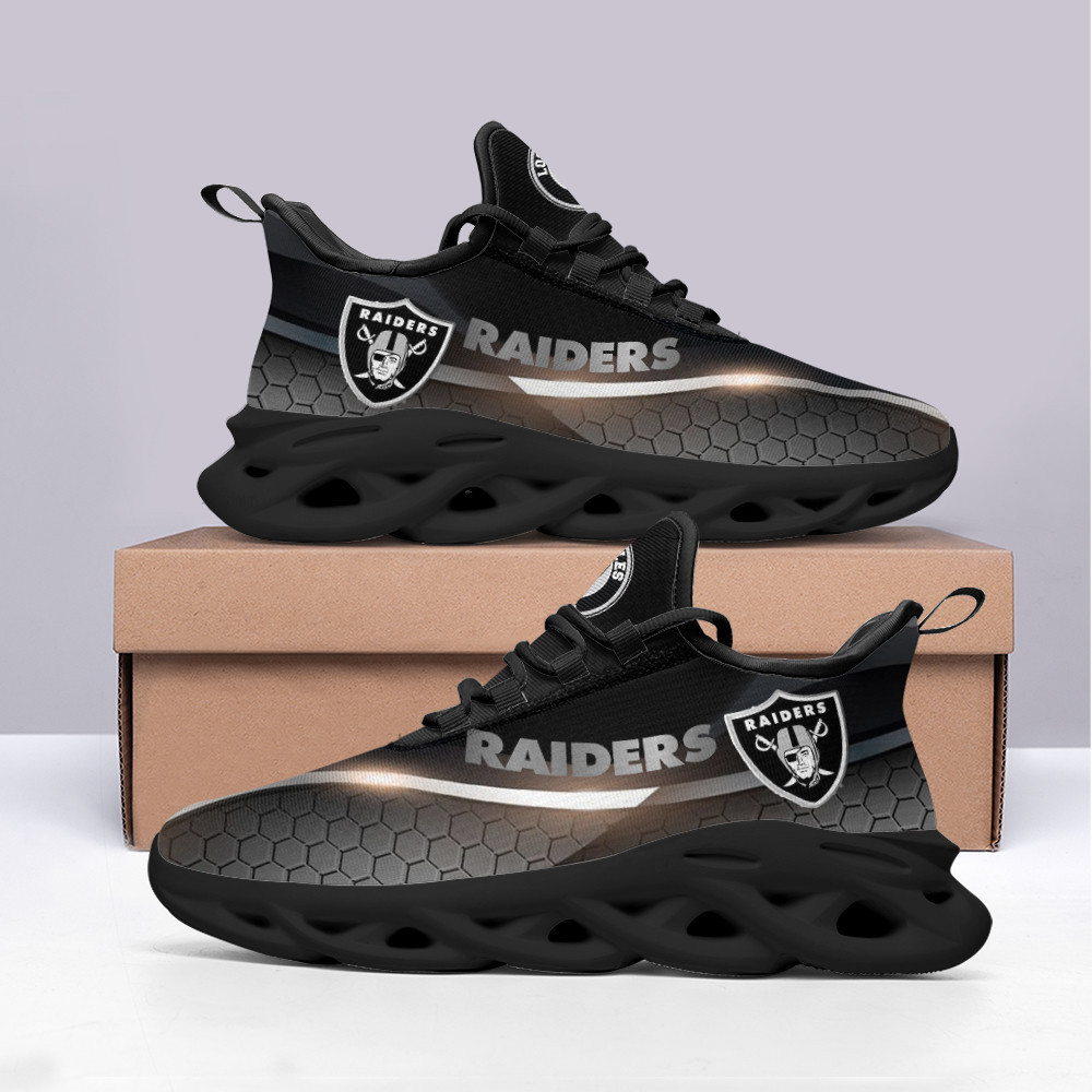 Las Vegas Raiders NFL Max Soul Shoes Sneakers For Men And Women