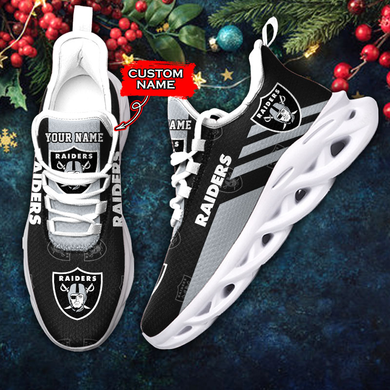 Las Vegas Raiders NFL Max Soul Shoes Sneakers For Men And Women