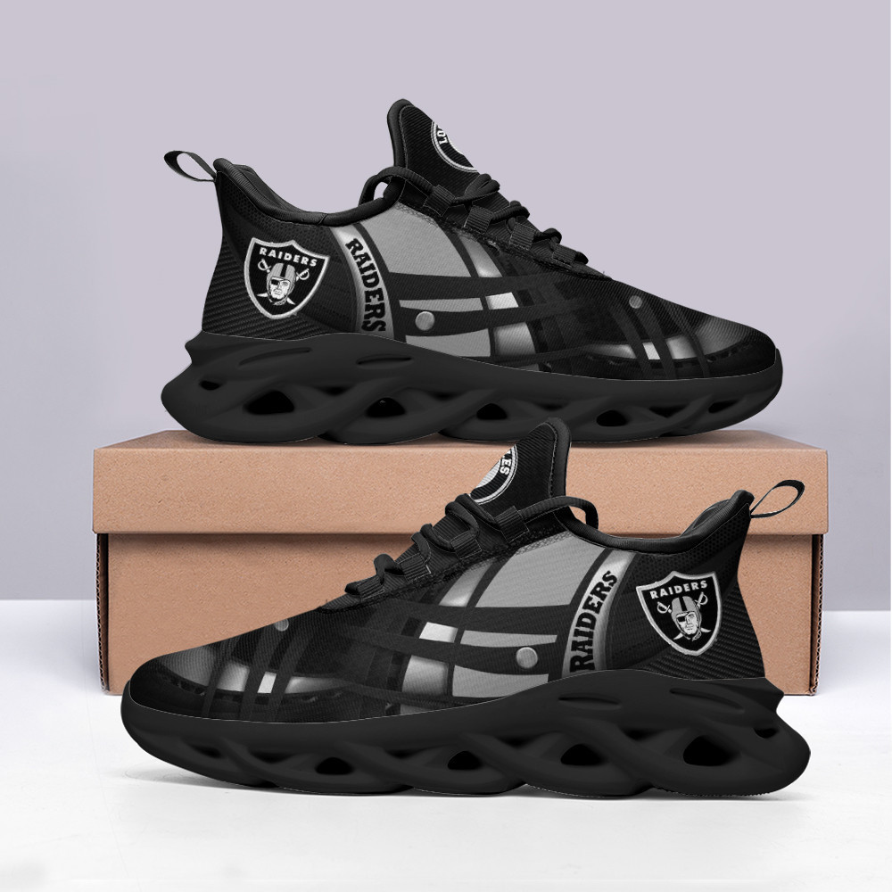 Las Vegas Raiders NFL Max Soul Shoes Sneakers For Men And Women