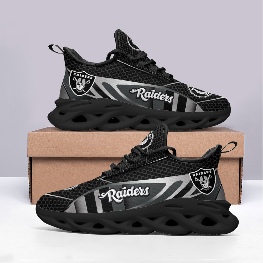 Las Vegas Raiders NFL Max Soul Shoes Sneakers For Men And Women