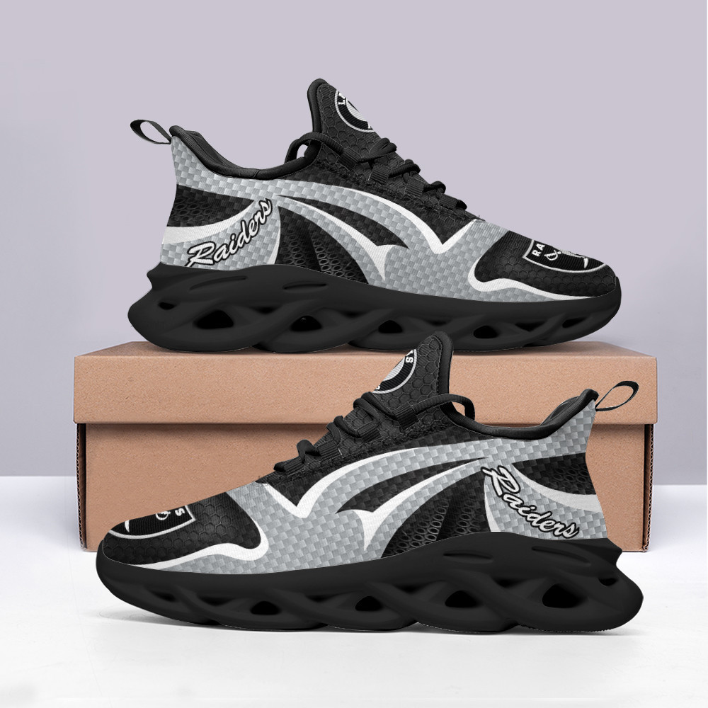 Las Vegas Raiders NFL Max Soul Shoes Sneakers For Men And Women