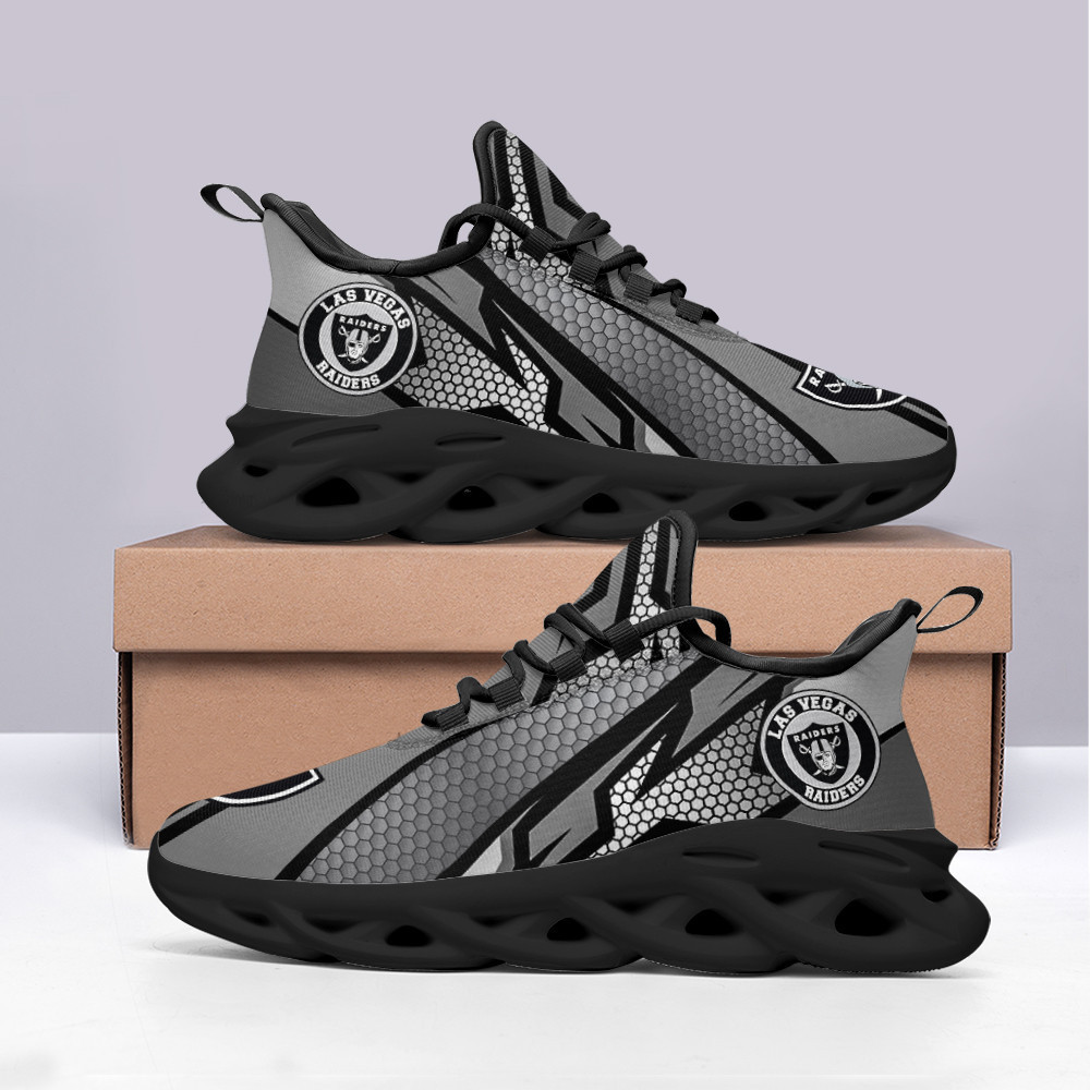 Las Vegas Raiders NFL Max Soul Shoes Sneakers For Men And Women