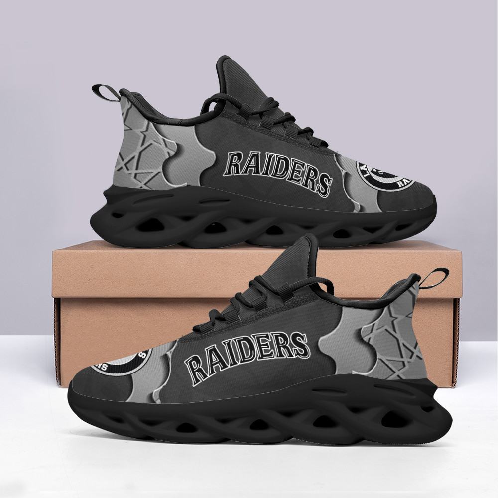 Las Vegas Raiders NFL Max Soul Shoes Sneakers For Men And Women