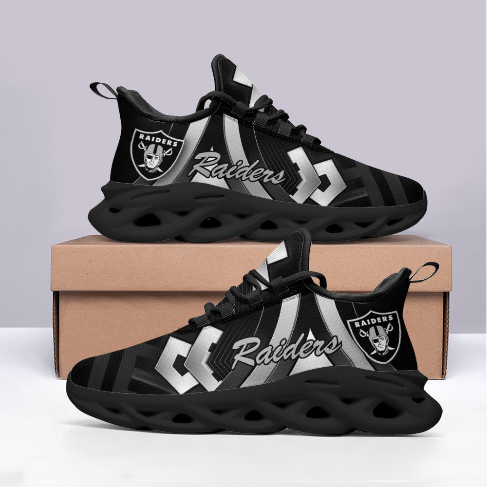 Las Vegas Raiders NFL Max Soul Shoes Sneakers For Men And Women