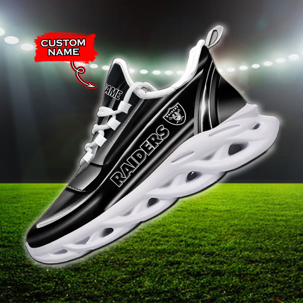 Las Vegas Raiders NFL Max Soul Shoes Sneakers For Men And Women