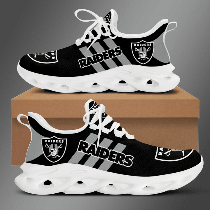 Las Vegas Raiders NFL Max Soul Shoes Sneakers For Men And Women