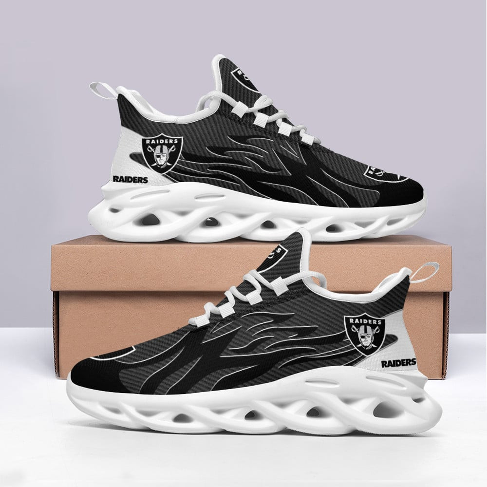 Las Vegas Raiders NFL Max Soul Shoes Sneakers For Men And Women