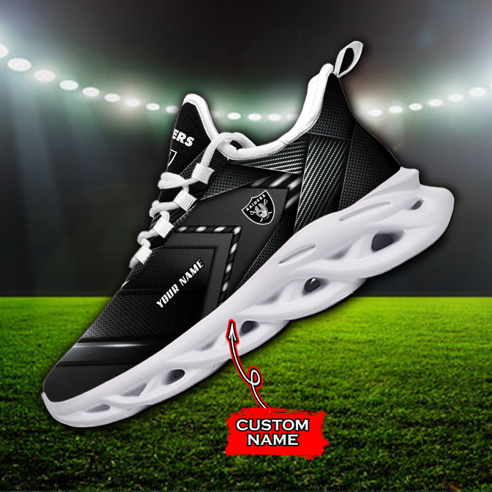 Las Vegas Raiders NFL Max Soul Shoes Sneakers For Men And Women