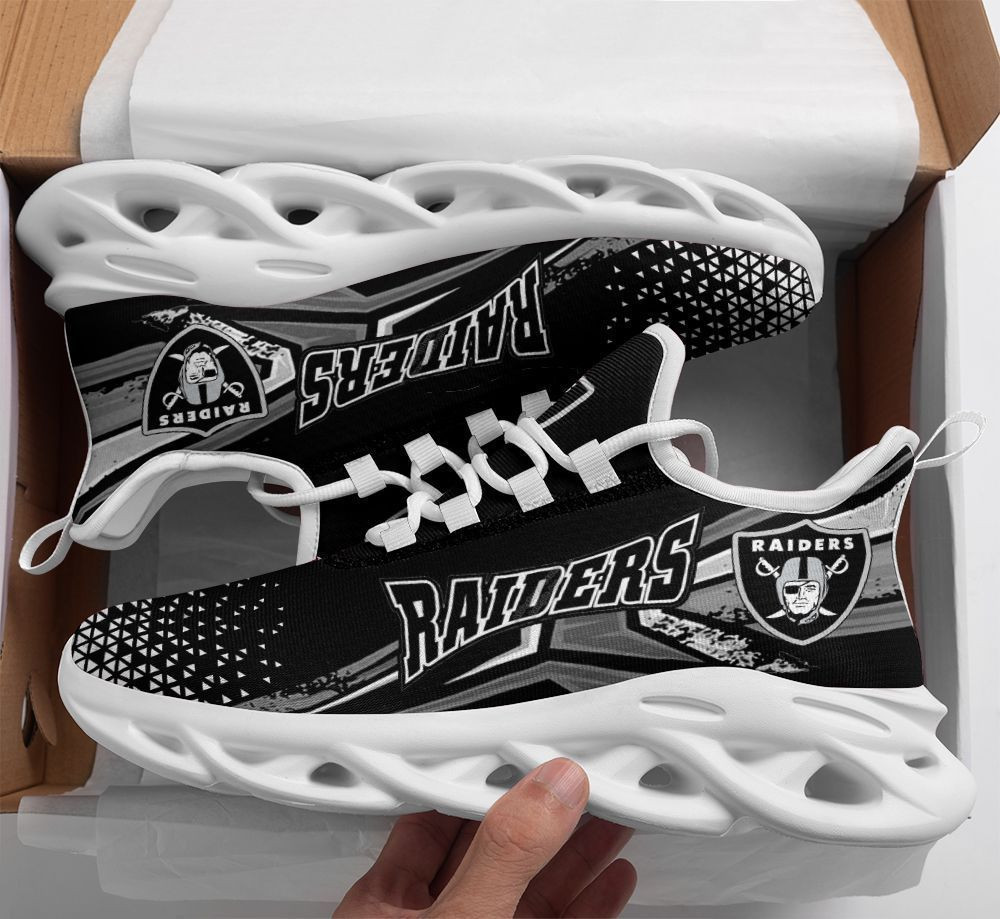 Las Vegas Raiders NFL Max Soul Shoes Sneakers For Men And Women