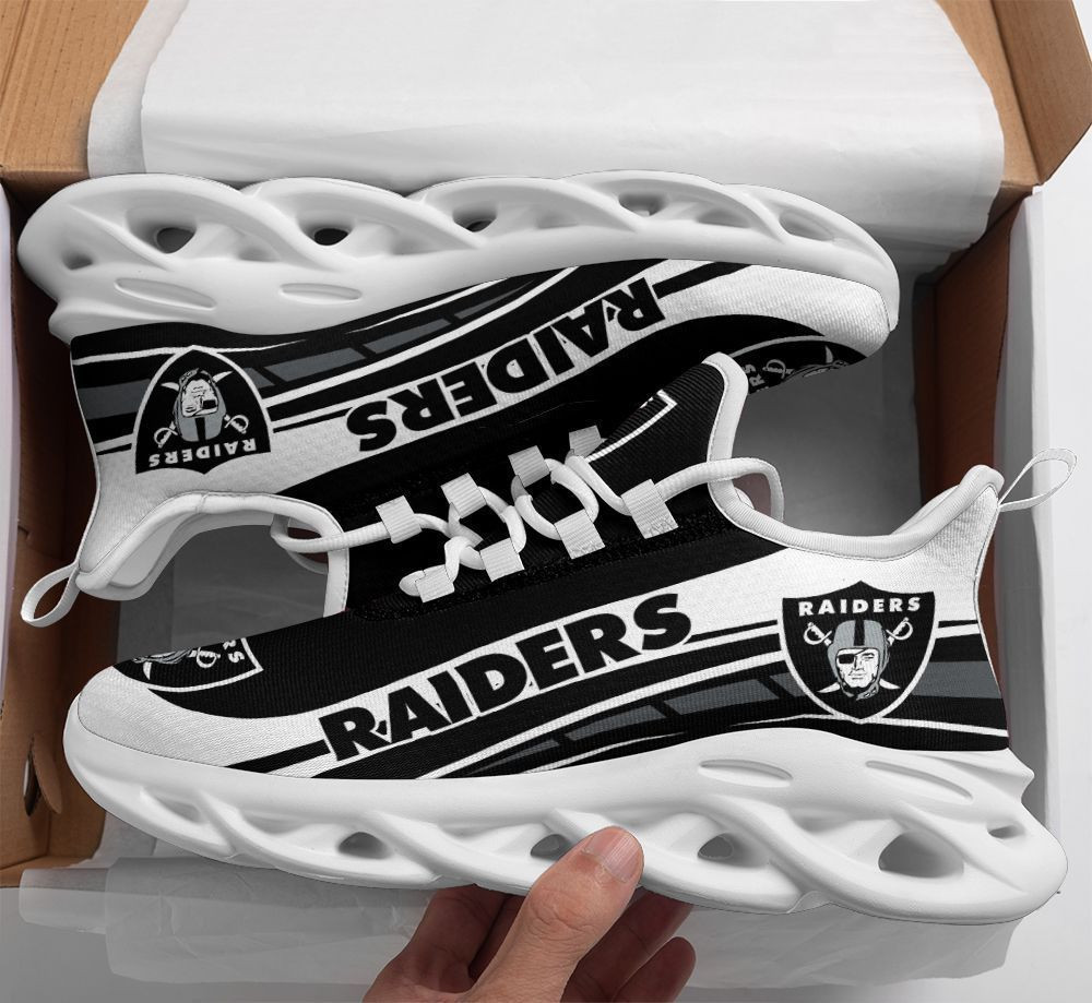 Las Vegas Raiders NFL Max Soul Shoes Sneakers For Men And Women