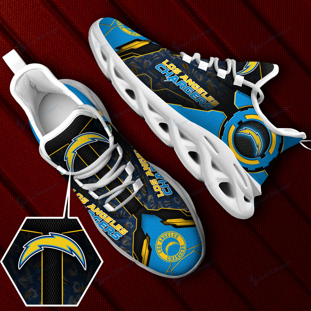 Los Angeles Chargers Max Soul Shoes Sneakers For Men And Women