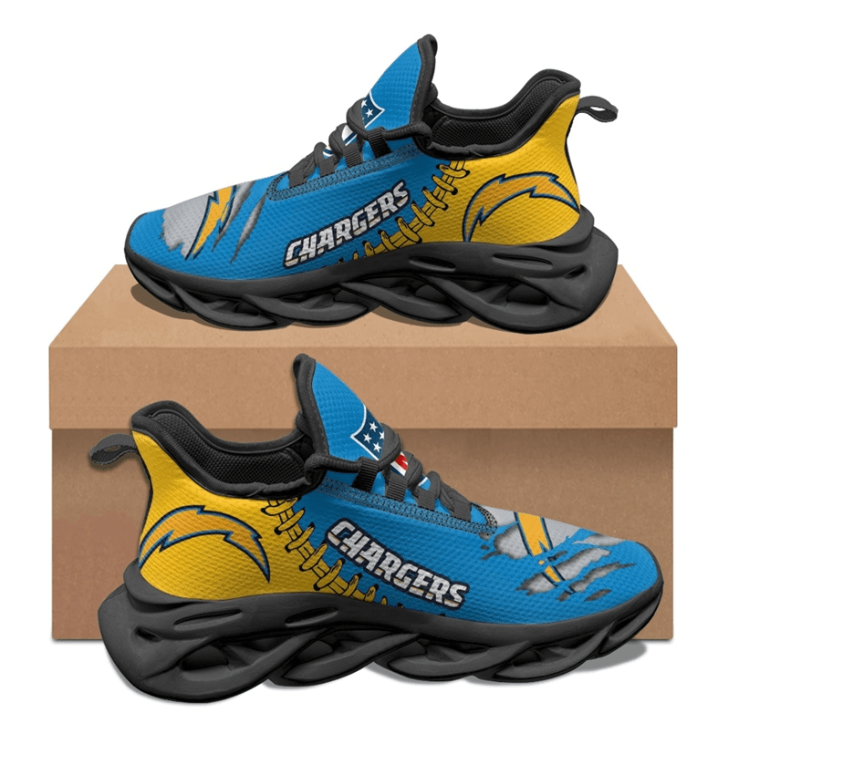 Los Angeles Chargers Max Soul Shoes Sneakers For Men And Women