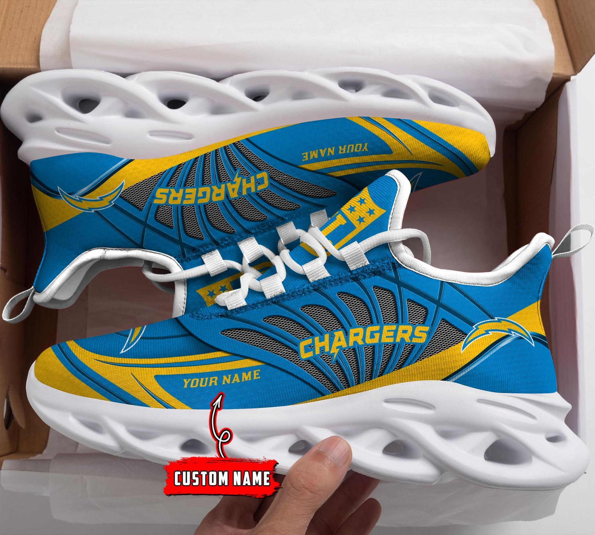 Los Angeles Chargers Max Soul Shoes Sneakers For Men And Women
