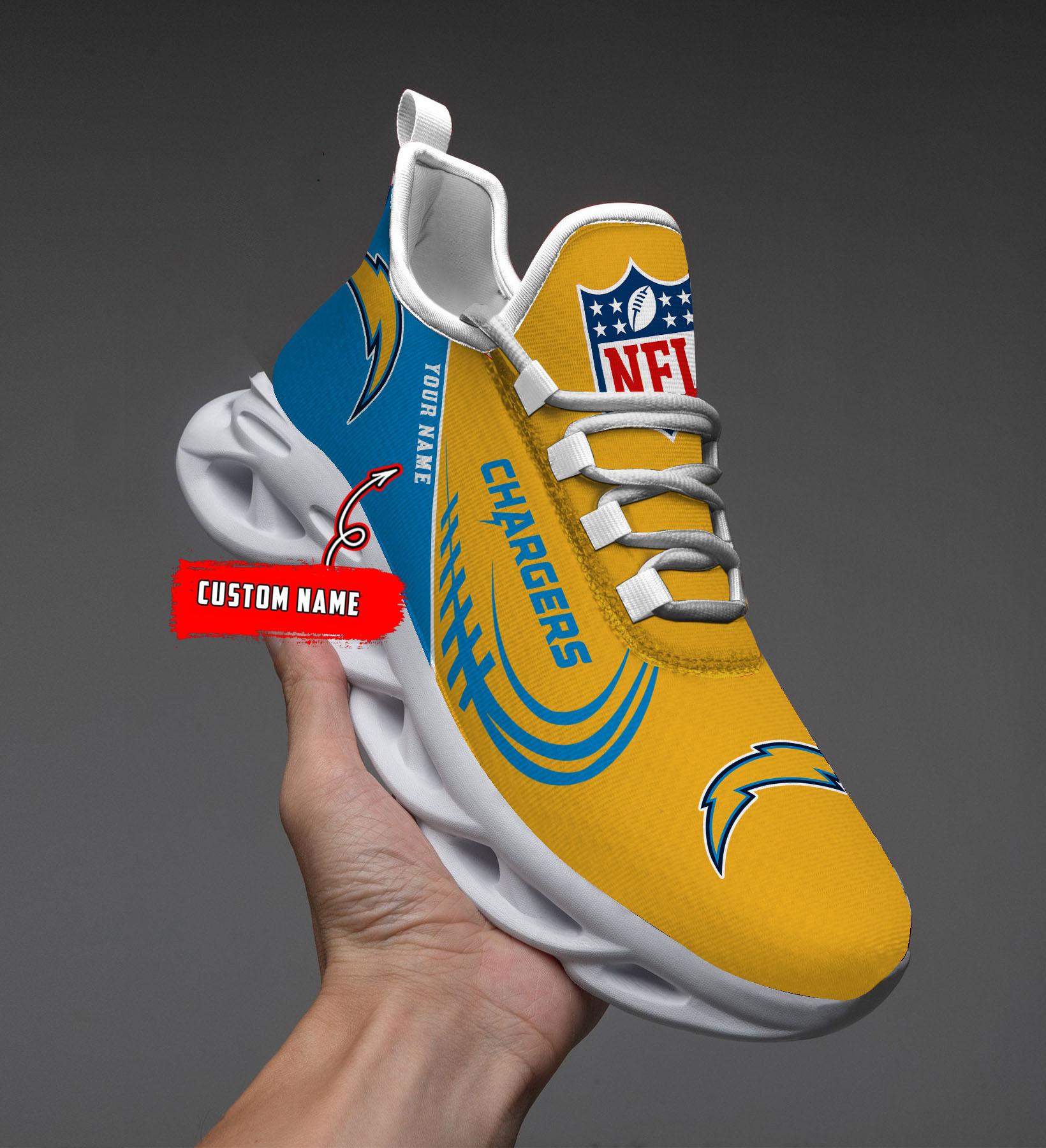 Los Angeles Chargers Max Soul Shoes Sneakers For Men And Women