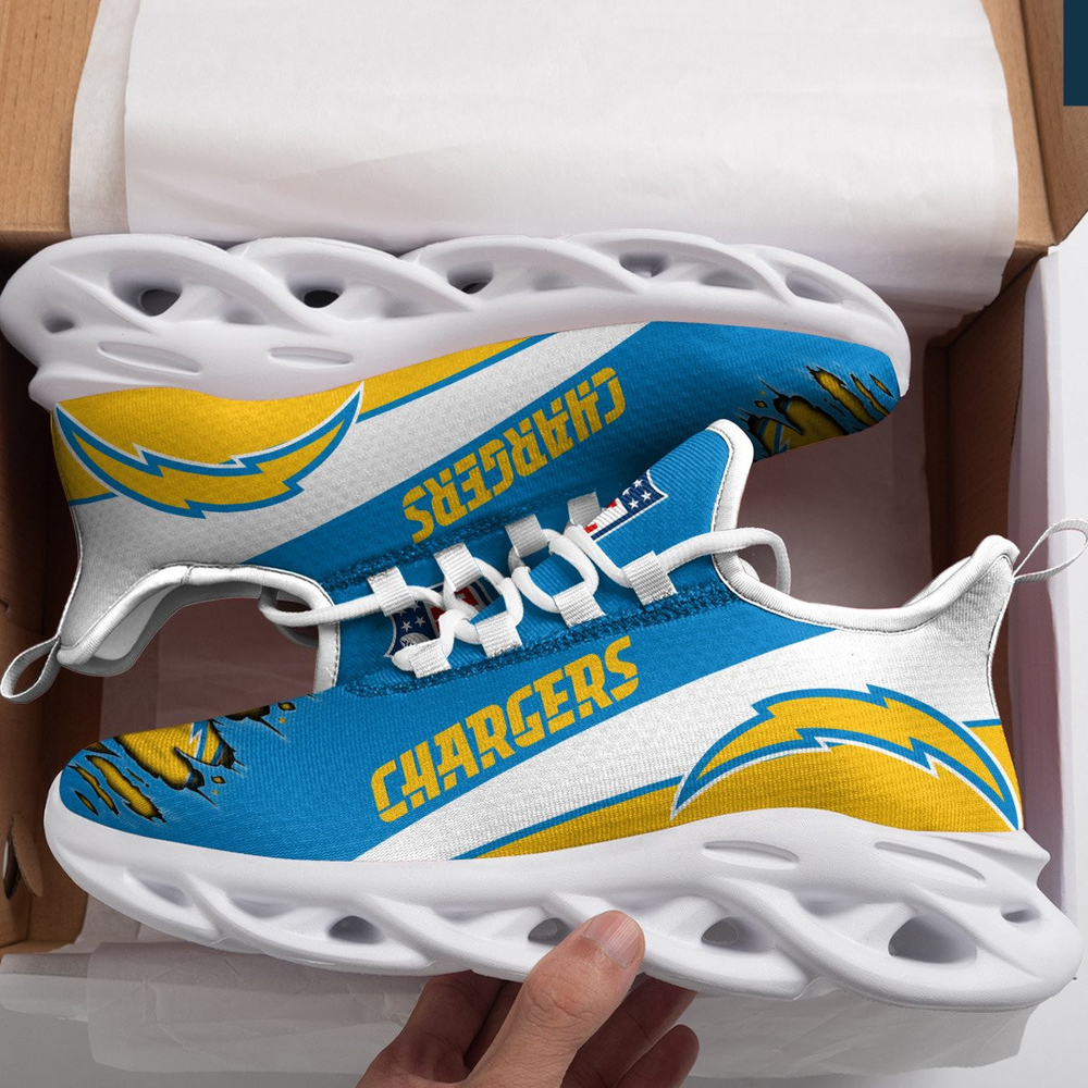 Los Angeles Chargers Max Soul Shoes Sneakers For Men And Women