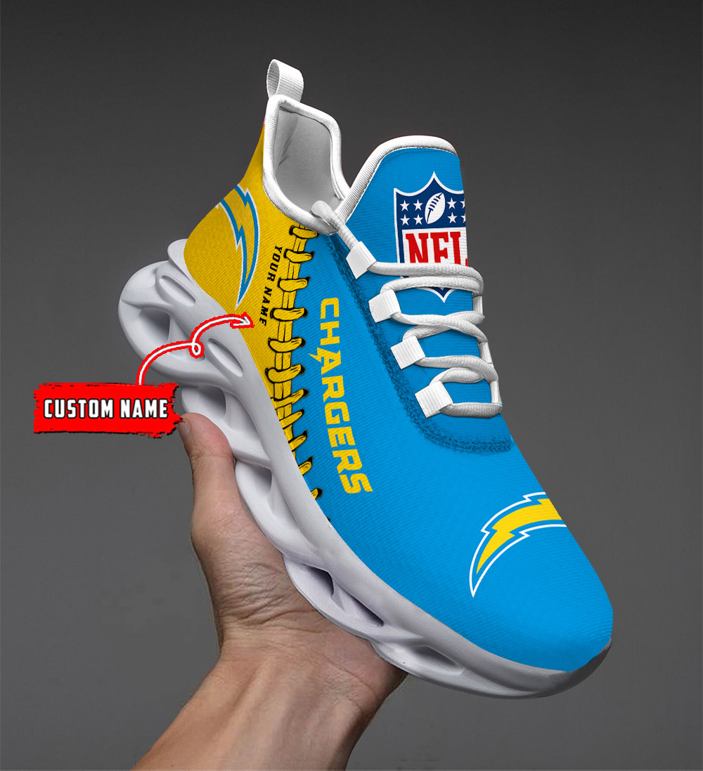 Los Angeles Chargers NFL Max Soul Shoes Sneakers For Men And Women