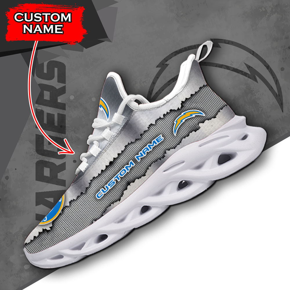 Los Angeles Chargers NFL Max Soul Shoes Sneakers For Men And Women
