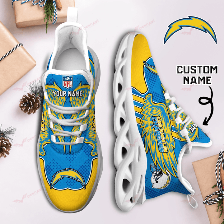Los Angeles Chargers NFL Max Soul Shoes Sneakers For Men And Women