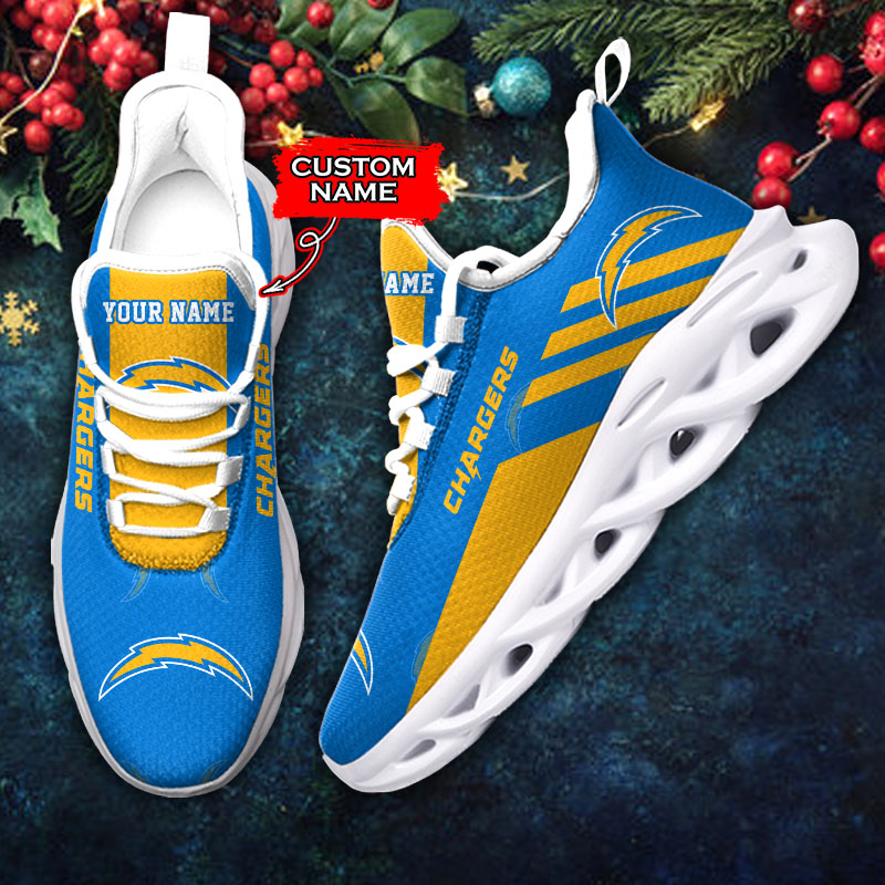 Los Angeles Chargers NFL Max Soul Shoes Sneakers For Men And Women