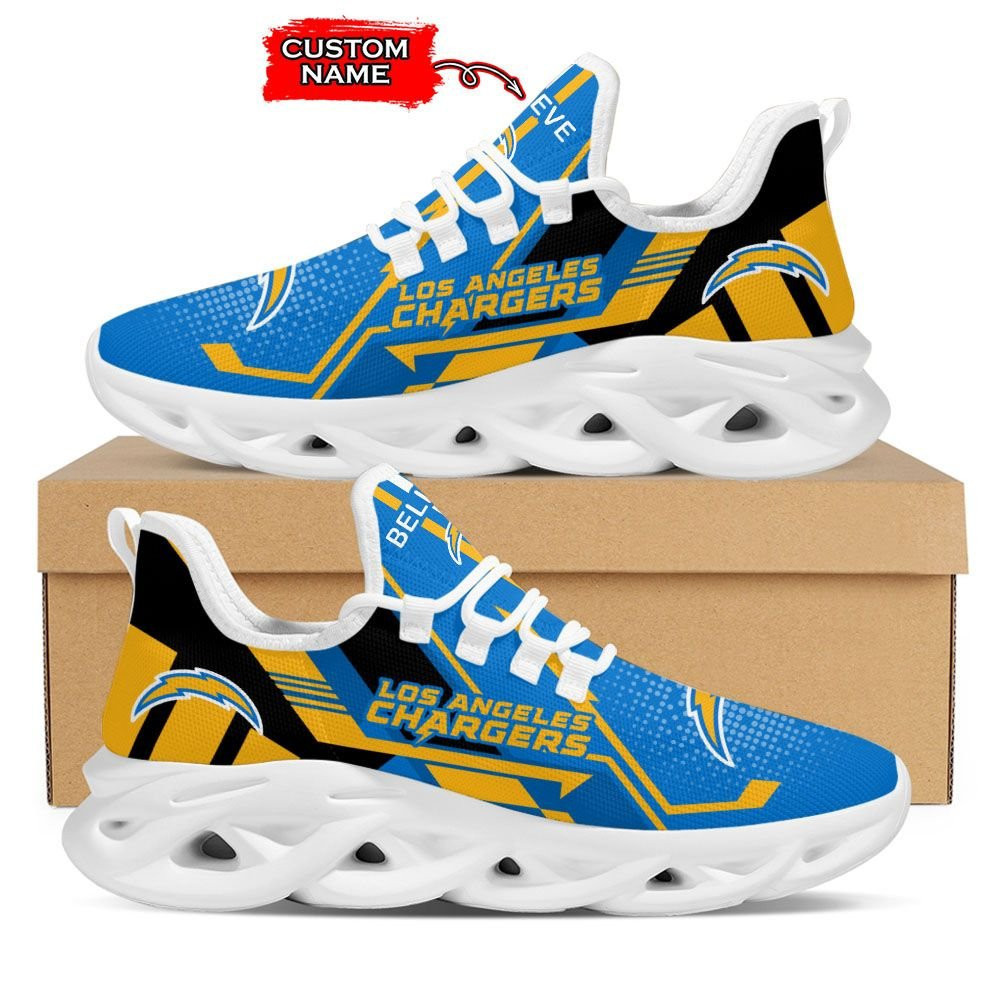 Los Angeles Chargers NFL Max Soul Shoes Sneakers For Men And Women