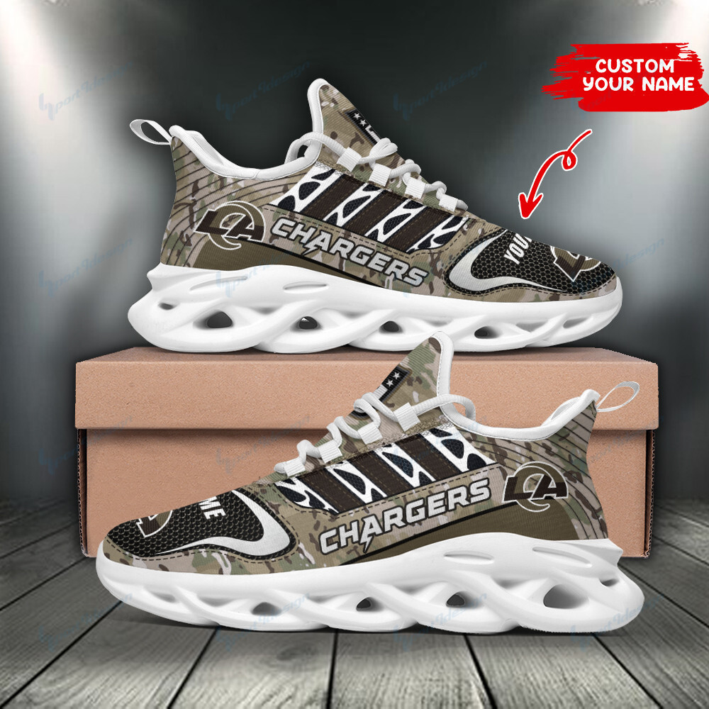 Los Angeles Chargers NFL Max Soul Shoes Sneakers For Men And Women