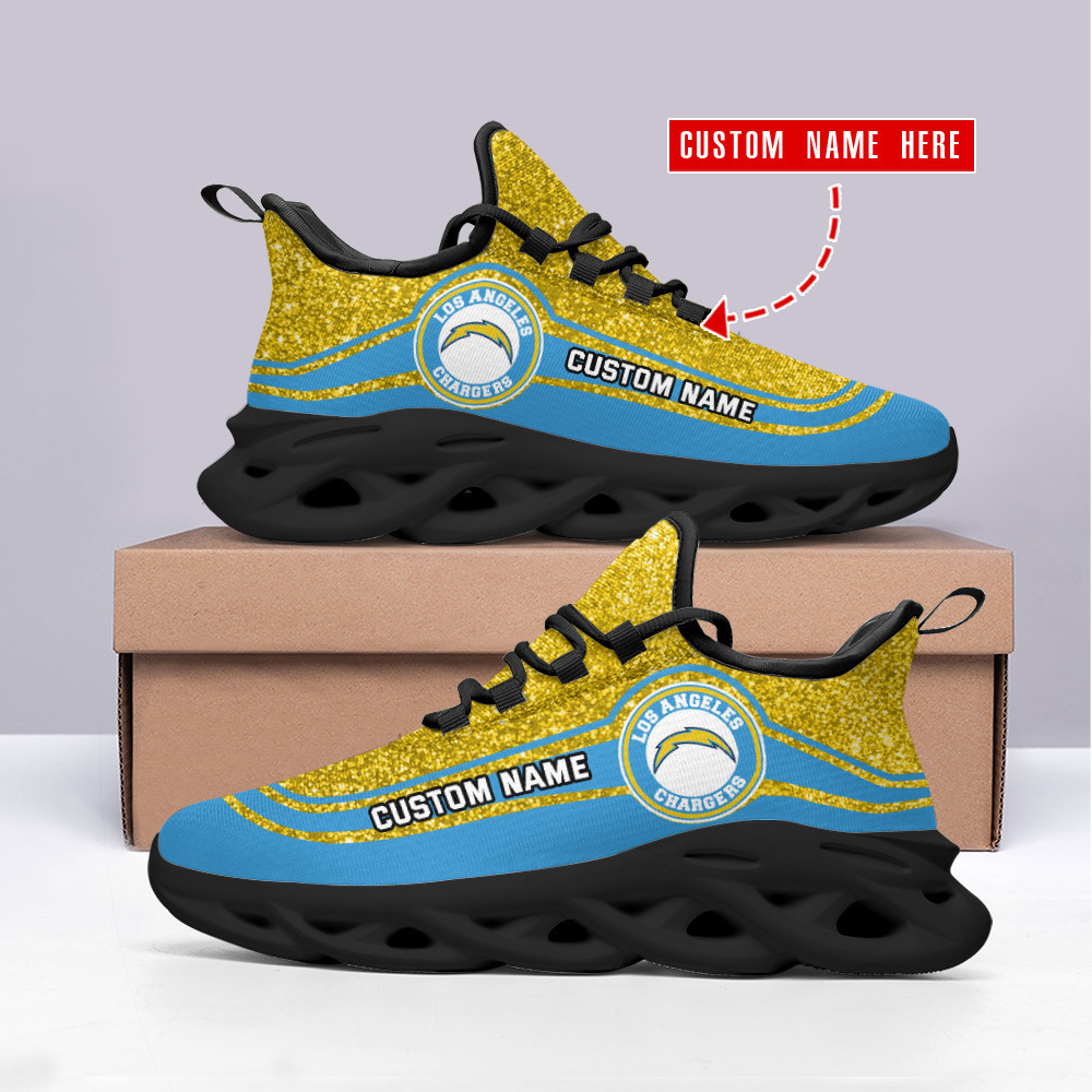Los Angeles Chargers NFL Max Soul Shoes Sneakers For Men And Women