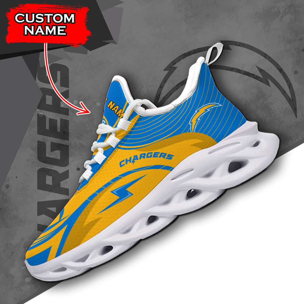 Los Angeles Chargers NFL Max Soul Shoes Sneakers For Men And Women