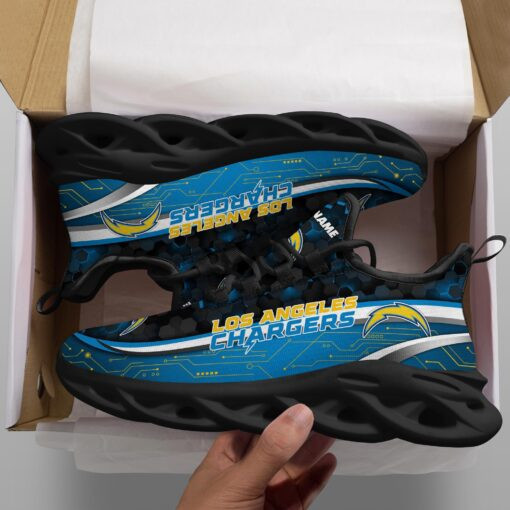 Los Angeles Chargers NFL Max Soul Shoes Sneakers For Men And Women